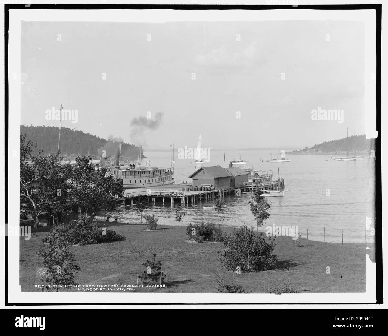 Le port de Newport House, Bar Harbor, Mt. C'est-à-dire Mount Desert Island, Me., c1901. Banque D'Images