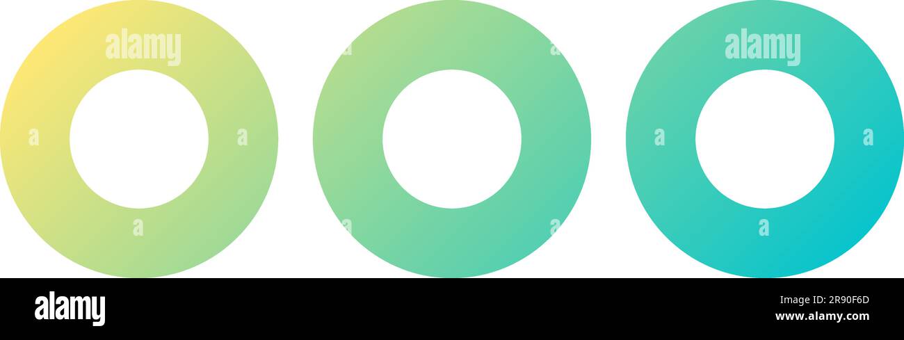 Plus d'options bouton pixel Perfect gradient linéaire icône de l'interface utilisateur Illustration de Vecteur