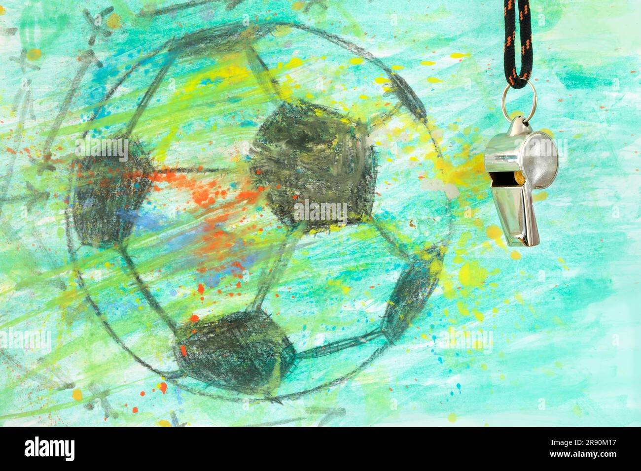 SALALIS sifflet de basket-ball Sifflet d'arbitre retentissant, Portable
