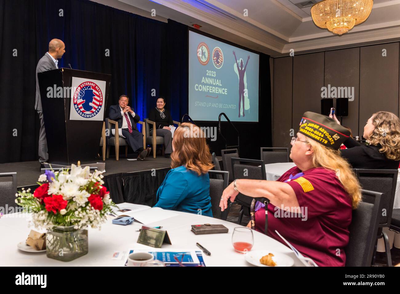 Conférence annuelle des femmes vétérans 15th au Quincy Marriott Banque D'Images