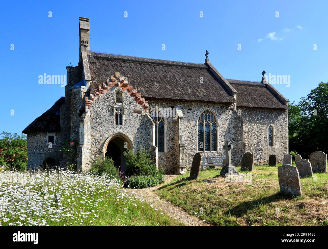 St. L’église de Lawrence à Ingworth. Banque D'Images