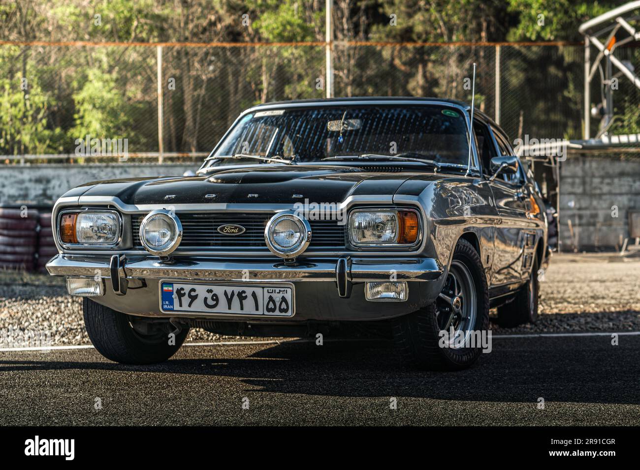 Ford Capri voiture classique Banque D'Images