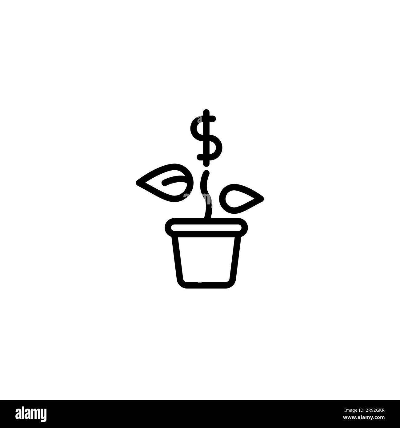 Stimuler la croissance et les revenus grâce à des investissements stratégiques Illustration de Vecteur