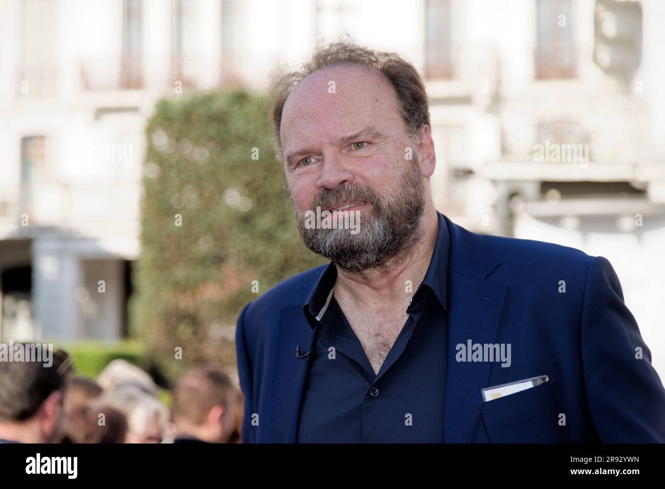 AIX-les-bains, 2023,6th juin 2023. Jean-Pierre Ameris, réalisateur, participe au Festival du film et de la Gastronomie à Aix-les-bains, France Banque D'Images