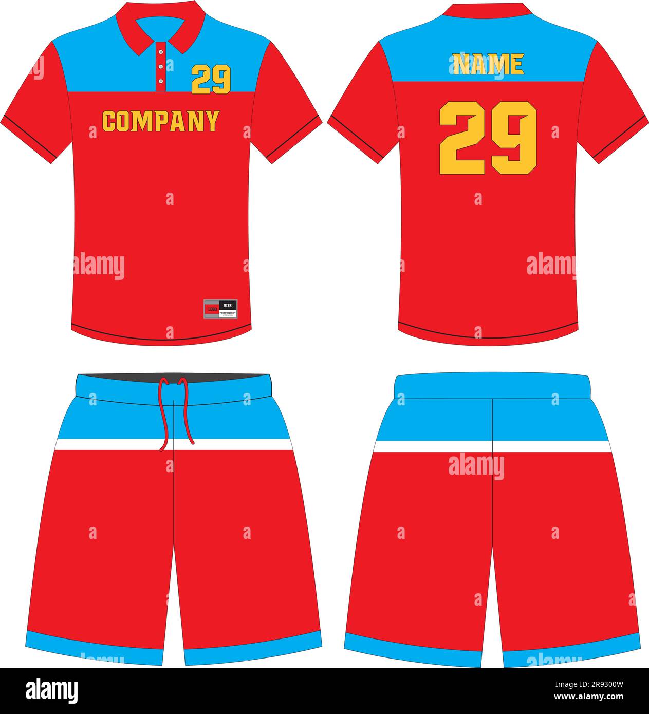 Modèles de maillots de basket-ball en jersey Illustration de Vecteur