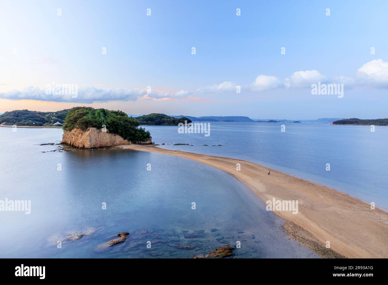 Shodoshima Angel Road Banque D'Images