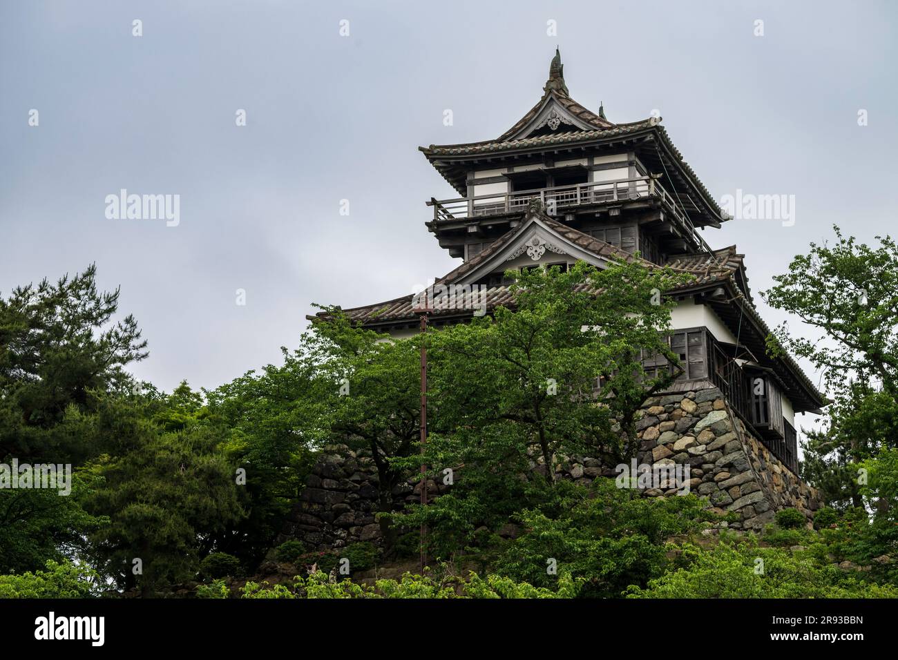 Château de Maruoka à Fukui, Japon Banque D'Images