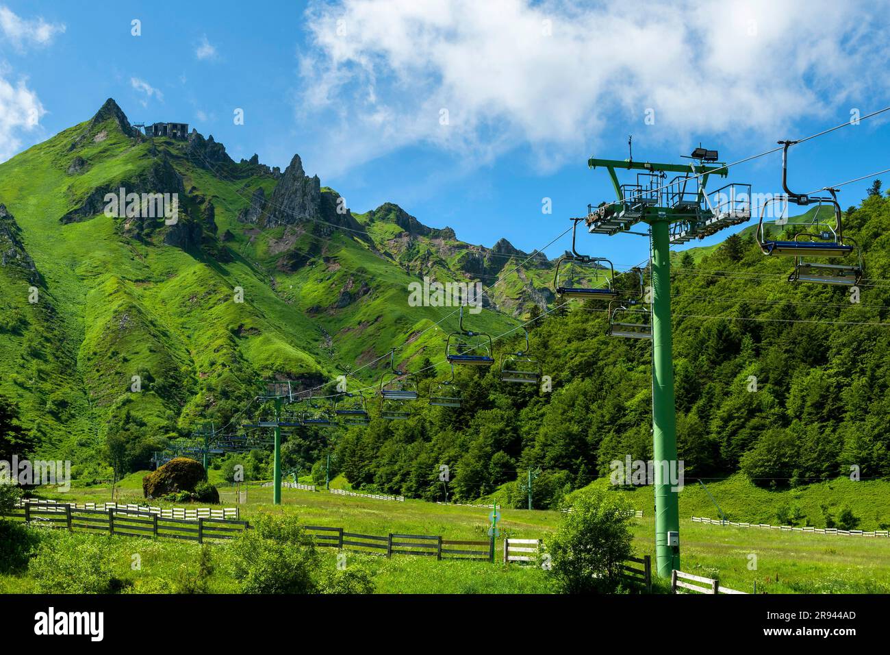 Puy de Sancy , Parc naturel régional des volcans d'Auvergne, massif du Sancy, Puy de Dome, Auvergne, France, Europe Banque D'Images