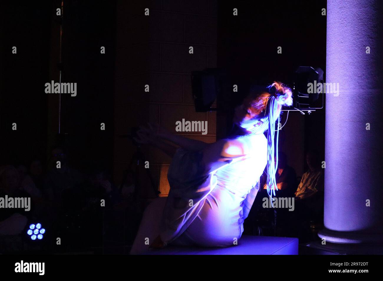 24 juin 2023. Budapest, Hongrie nuit des Musées Maison des traditions, exposition de magie de la dentelle de Sisi, Musée des Beaux-Arts jazz, danse, expositions. Crédit Ilona Barna BIPHOTONEWS, Alamy Live News Banque D'Images
