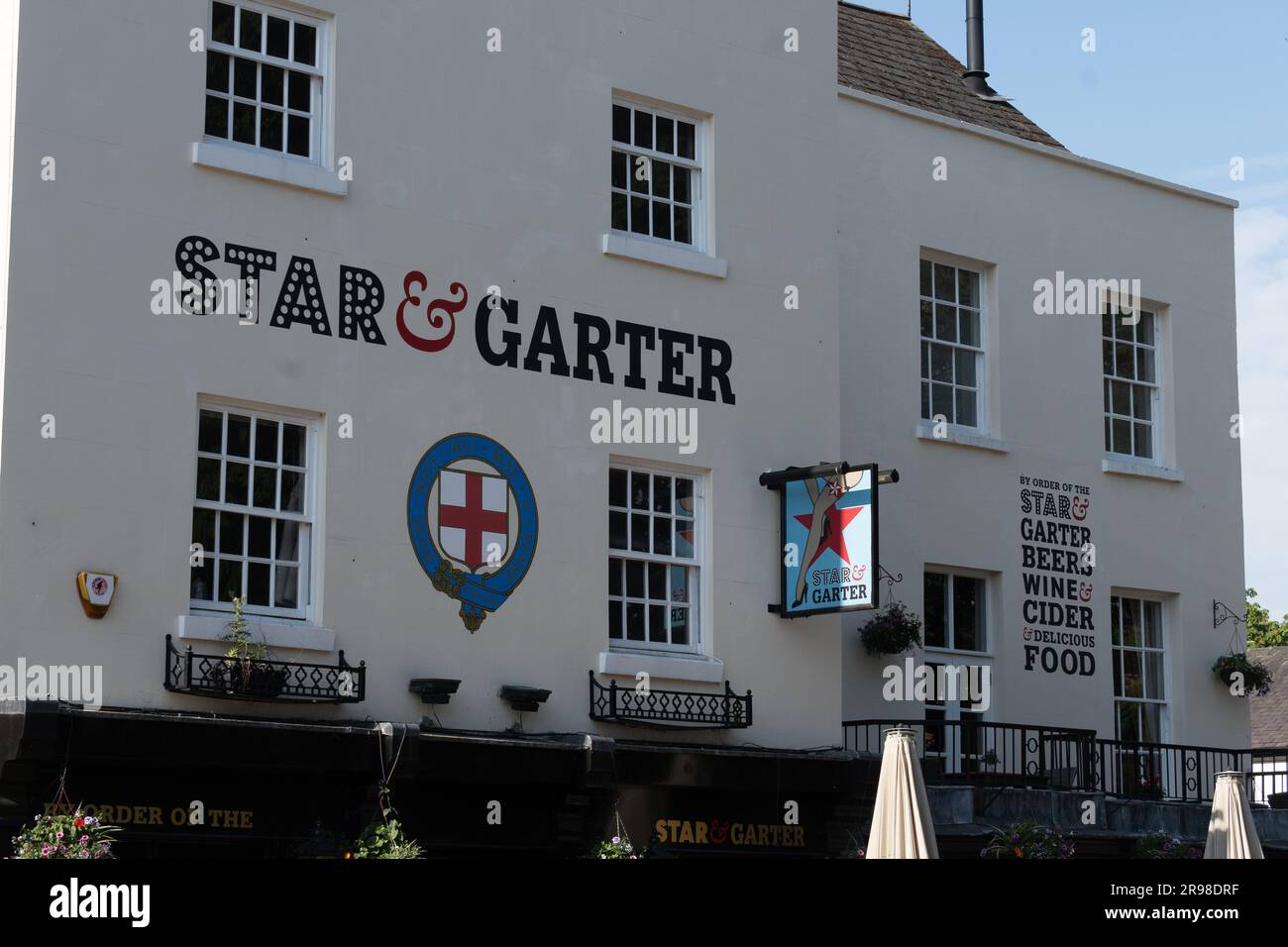 The Star and Garter pub, Leamington Spa, Warwickshire, Angleterre, Royaume-Uni Banque D'Images