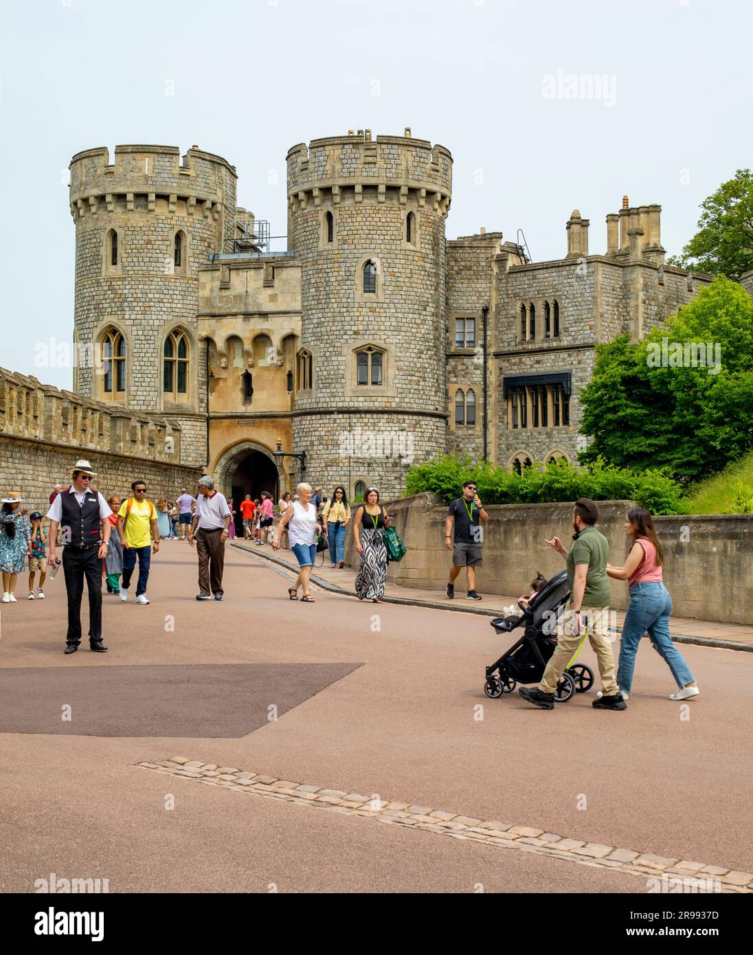 Le château de Windsor Banque D'Images