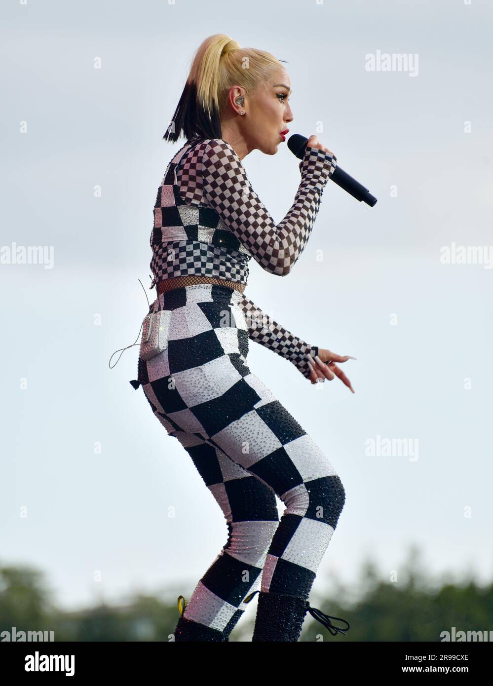 Londres, Royaume-Uni. 24th juin 2023. Gwen Stefani soutien Pink - Live in Hyde Park, Londres Credit: Graham Tarrant/Alay Live News Banque D'Images