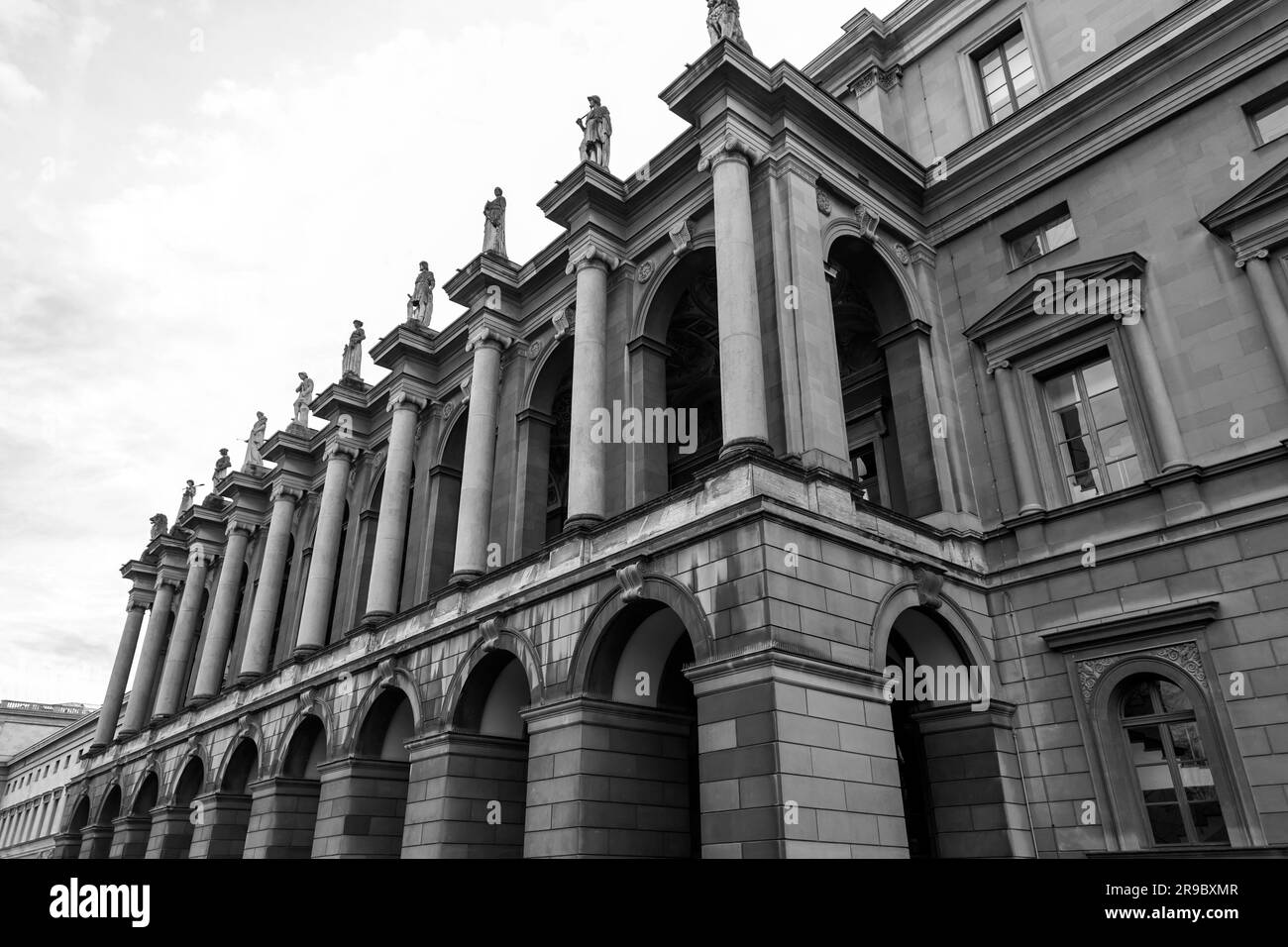 Le Residenz dans le centre de Munich est l'ancien palais royal des monarques de Wittelsbach de Bavière. Le plus grand palais de ville d'Allemagne. Banque D'Images