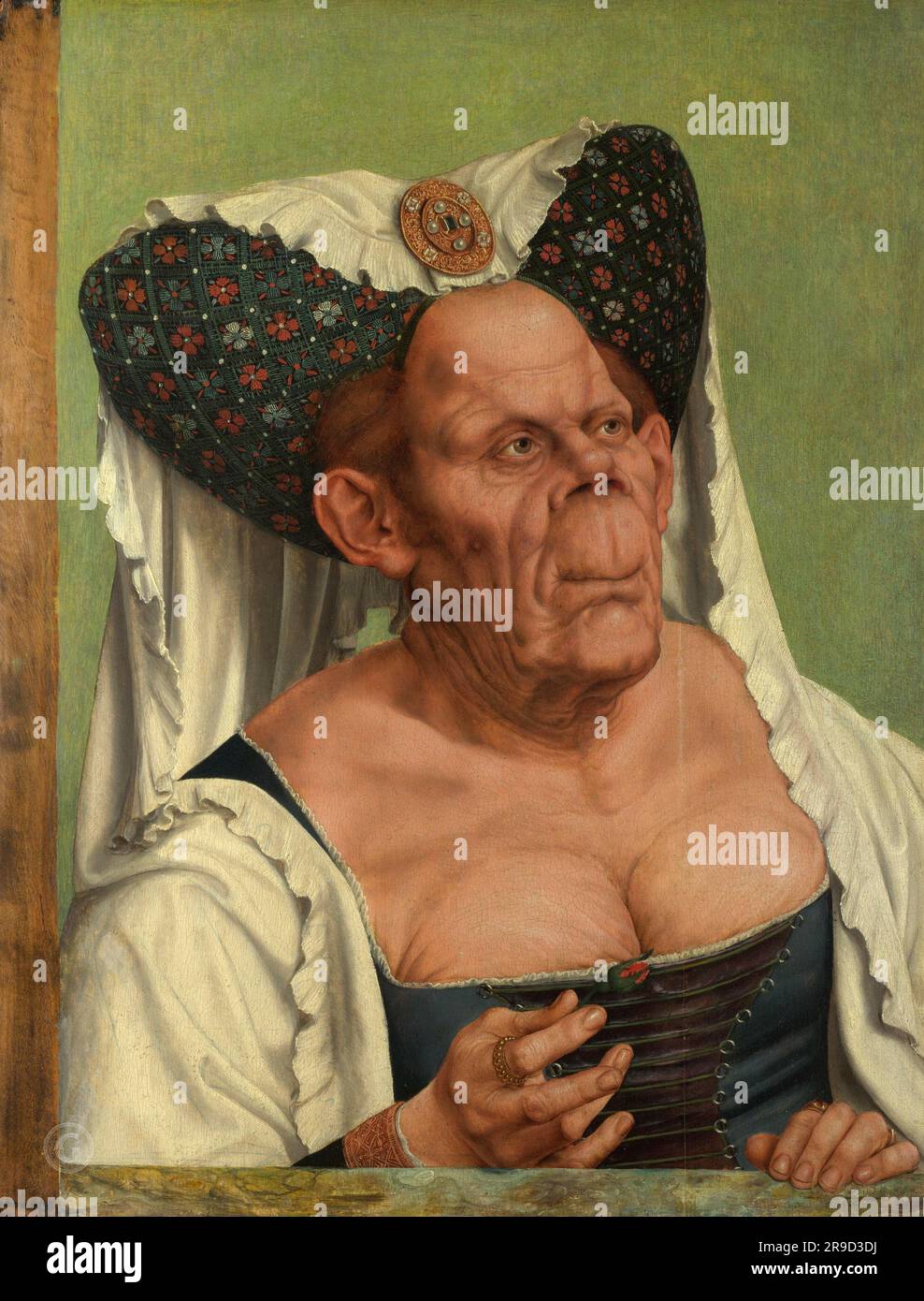 Quinten Massys - une vieille femme (la duchesse laid) Près 1513 Banque D'Images