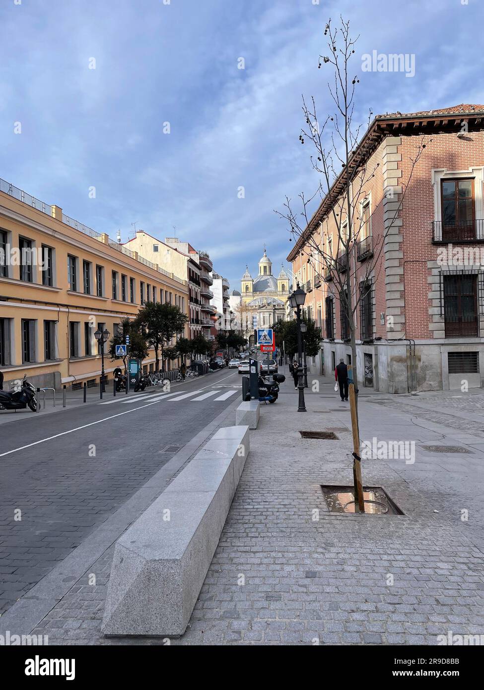 Madrid, Espagne - 16 FÉVRIER 2022 : la basilique royale de Saint François la Grande basilique de San Francisco el Grande est une église catholique romaine du Th Banque D'Images