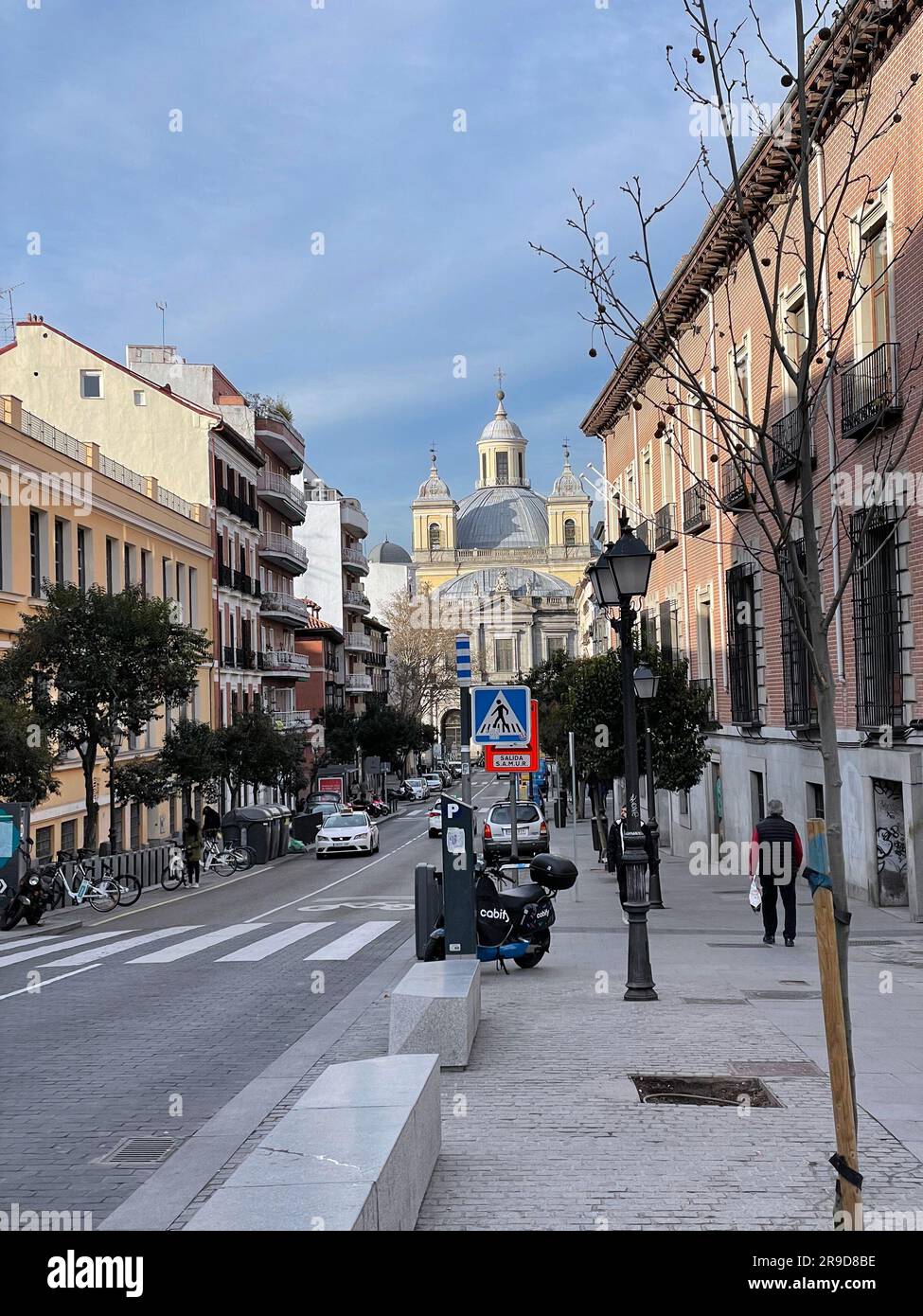 Madrid, Espagne - 16 FÉVRIER 2022 : la basilique royale de Saint François la Grande basilique de San Francisco el Grande est une église catholique romaine du Th Banque D'Images