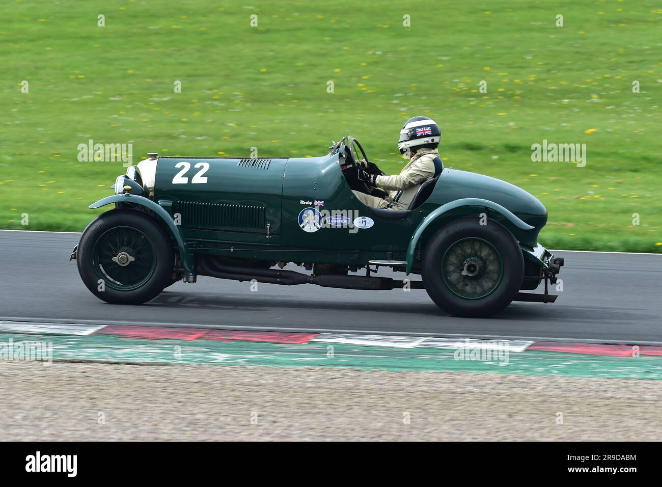 Clive Morley, Bentley 3/4½ litre, le “Mad Jack” pour les voitures de sport d'avant-guerre, une course de quarante-cinq minutes pour les voitures emblématiques d'avant-guerre, dont beaucoup des années 1920 et 3 Banque D'Images