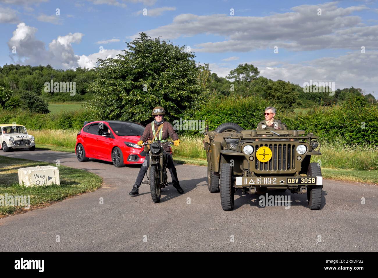 Militaire Jeep Willys British SAS avec Arme Vickers K - Motor City