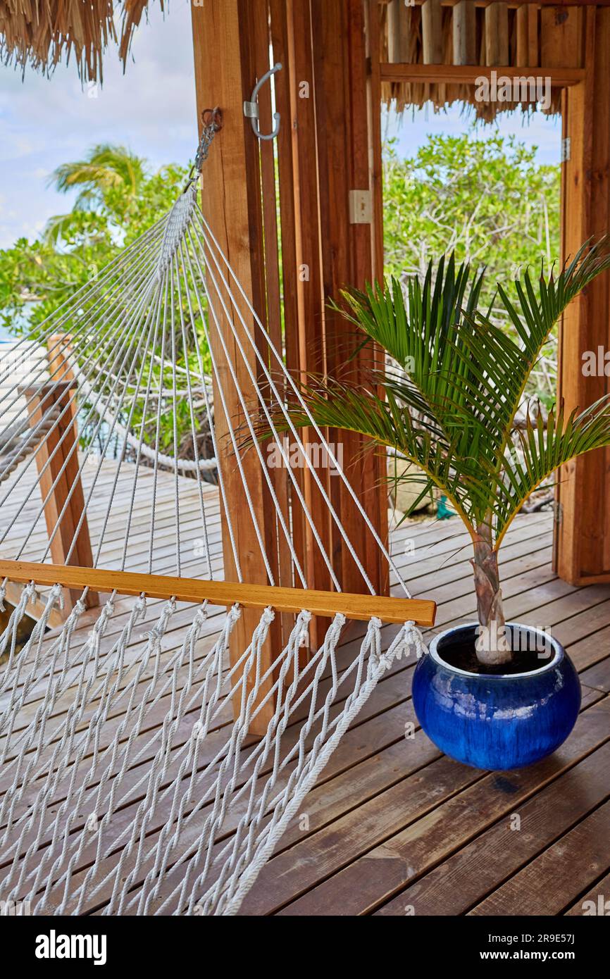 Vue reposante sur le paradis côtier Banque D'Images