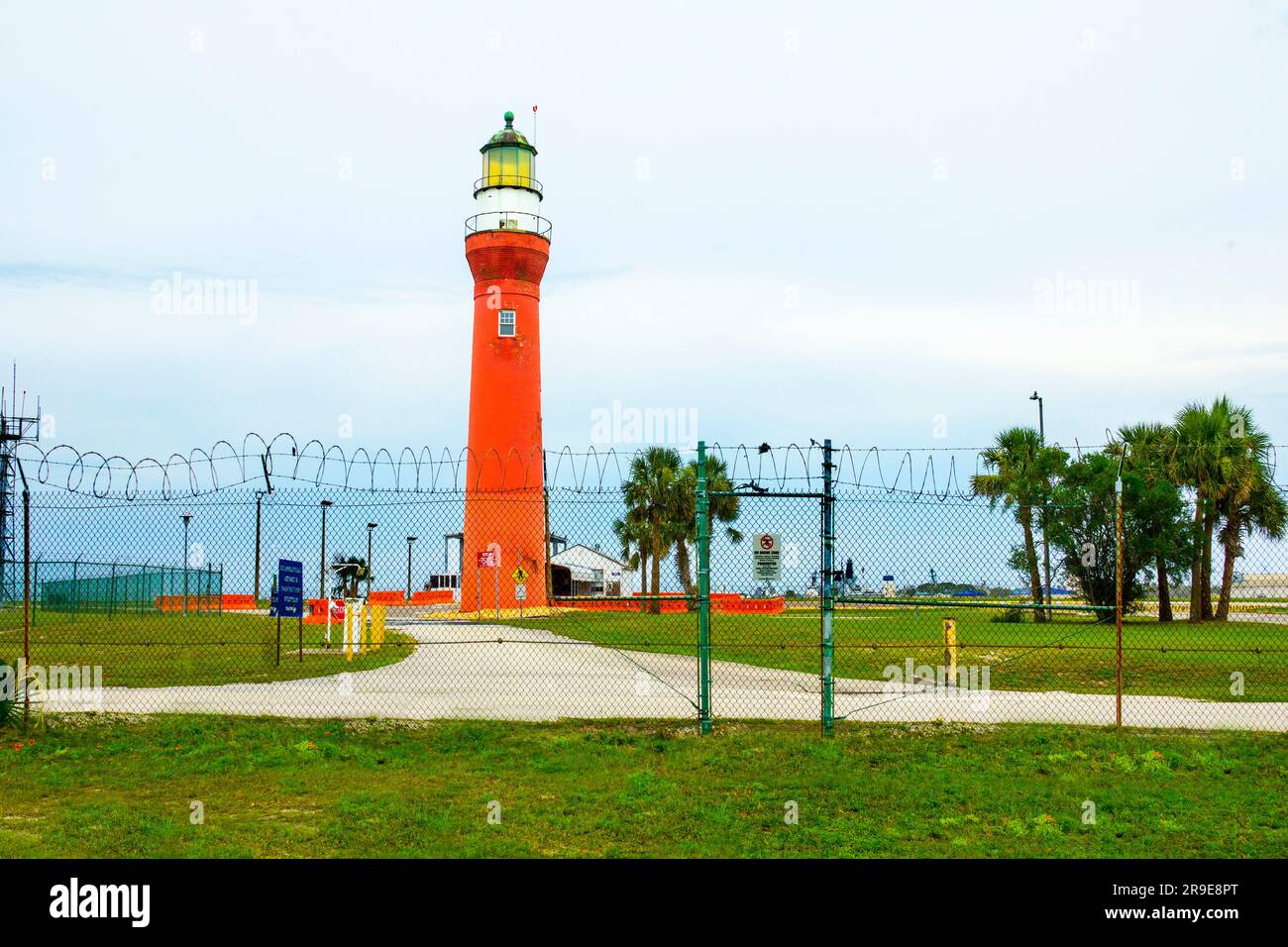 Phare de la rivière St Johns Jacksonville FL saint Banque D'Images