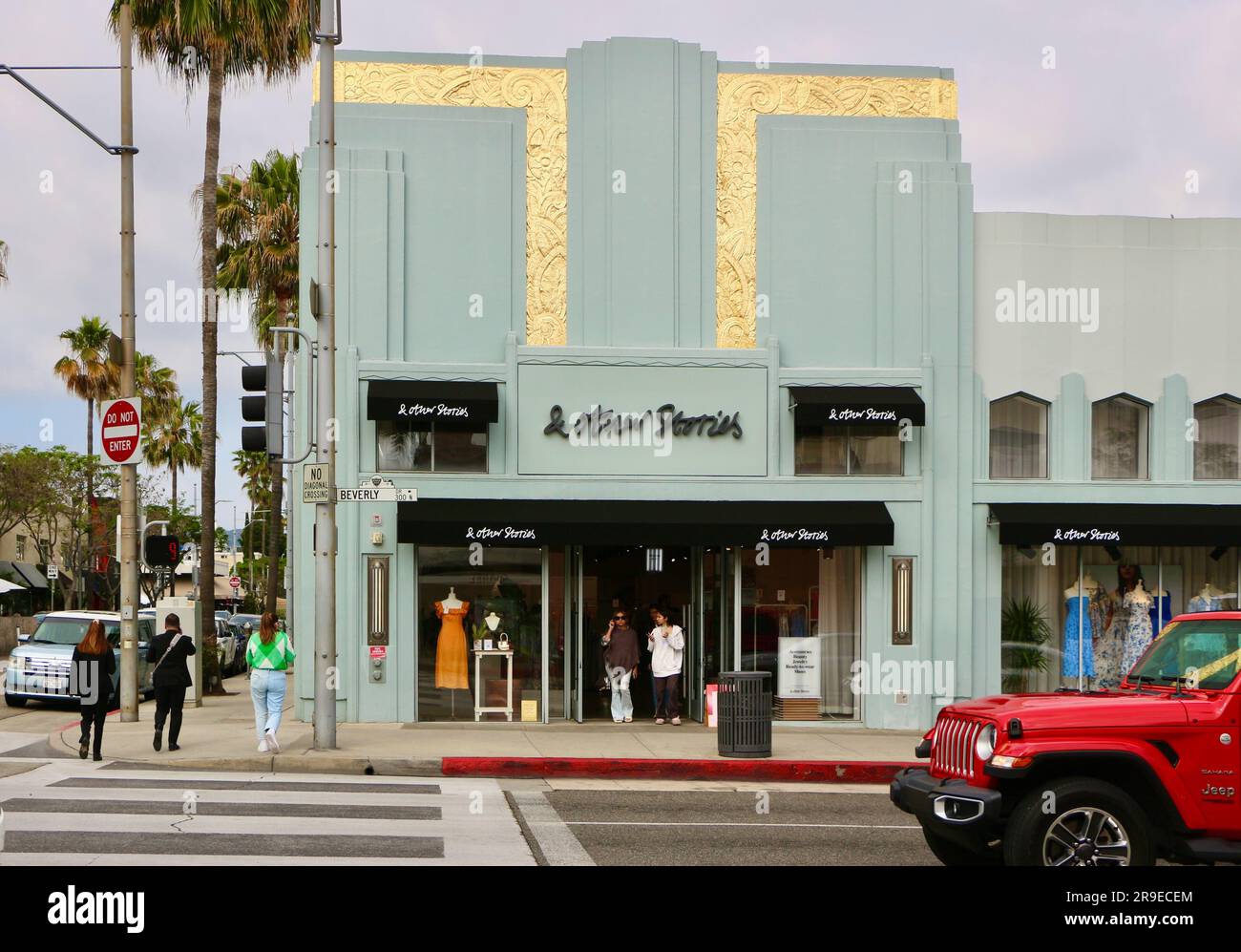 & Other Stories fait partie du magasin du groupe suédois H&M devant Beverly Drive Beverly Hills Los Angeles Californie États-Unis Banque D'Images