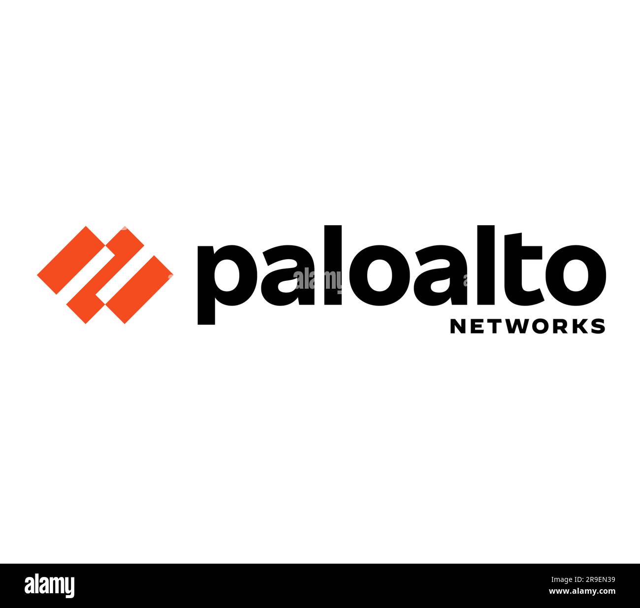 Logo de la société Palo Alto Networks Banque D'Images