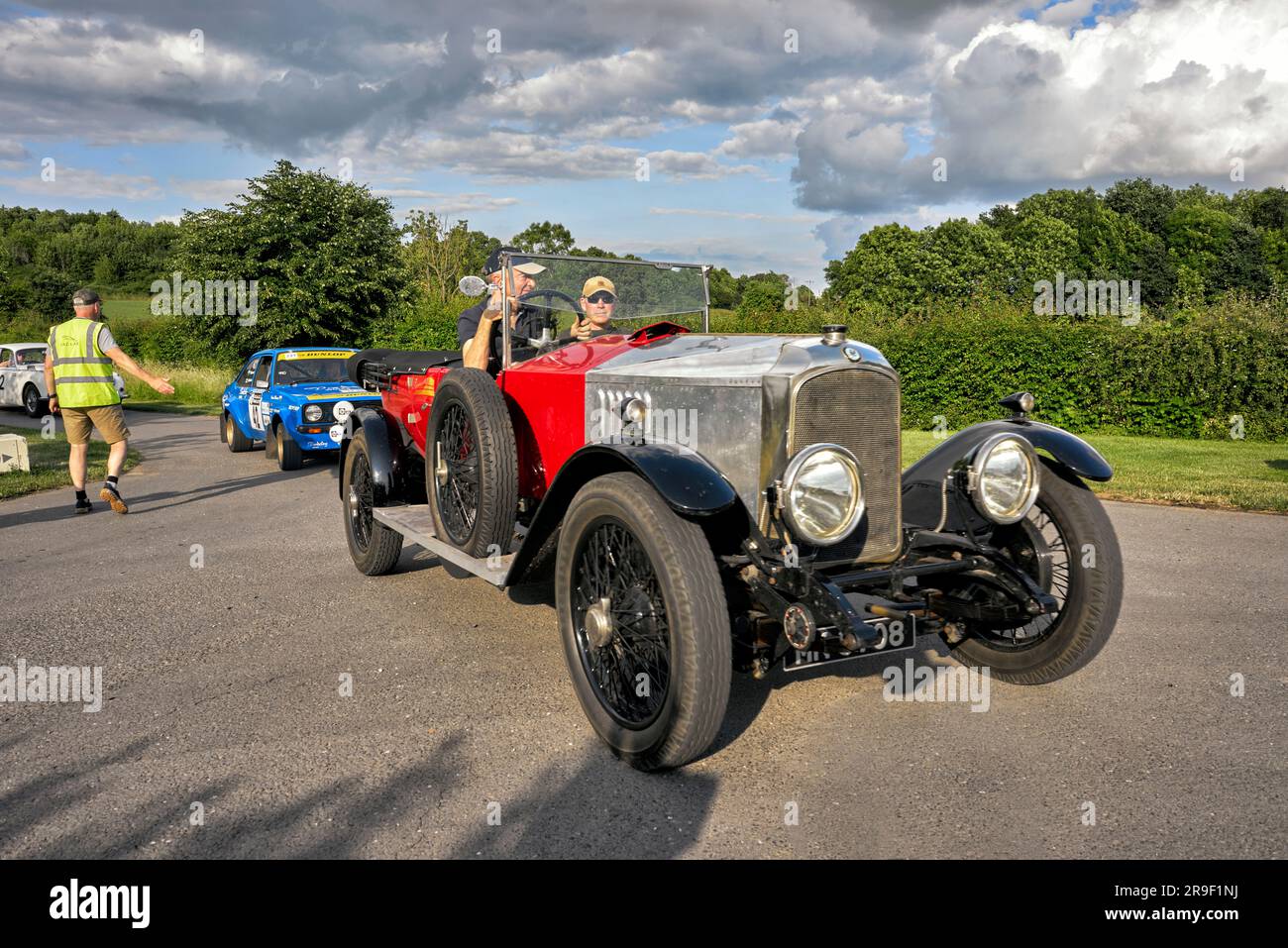 VAUXHALL VELOX 30/98 OE 1926 Anglais voiture vintage UK Banque D'Images