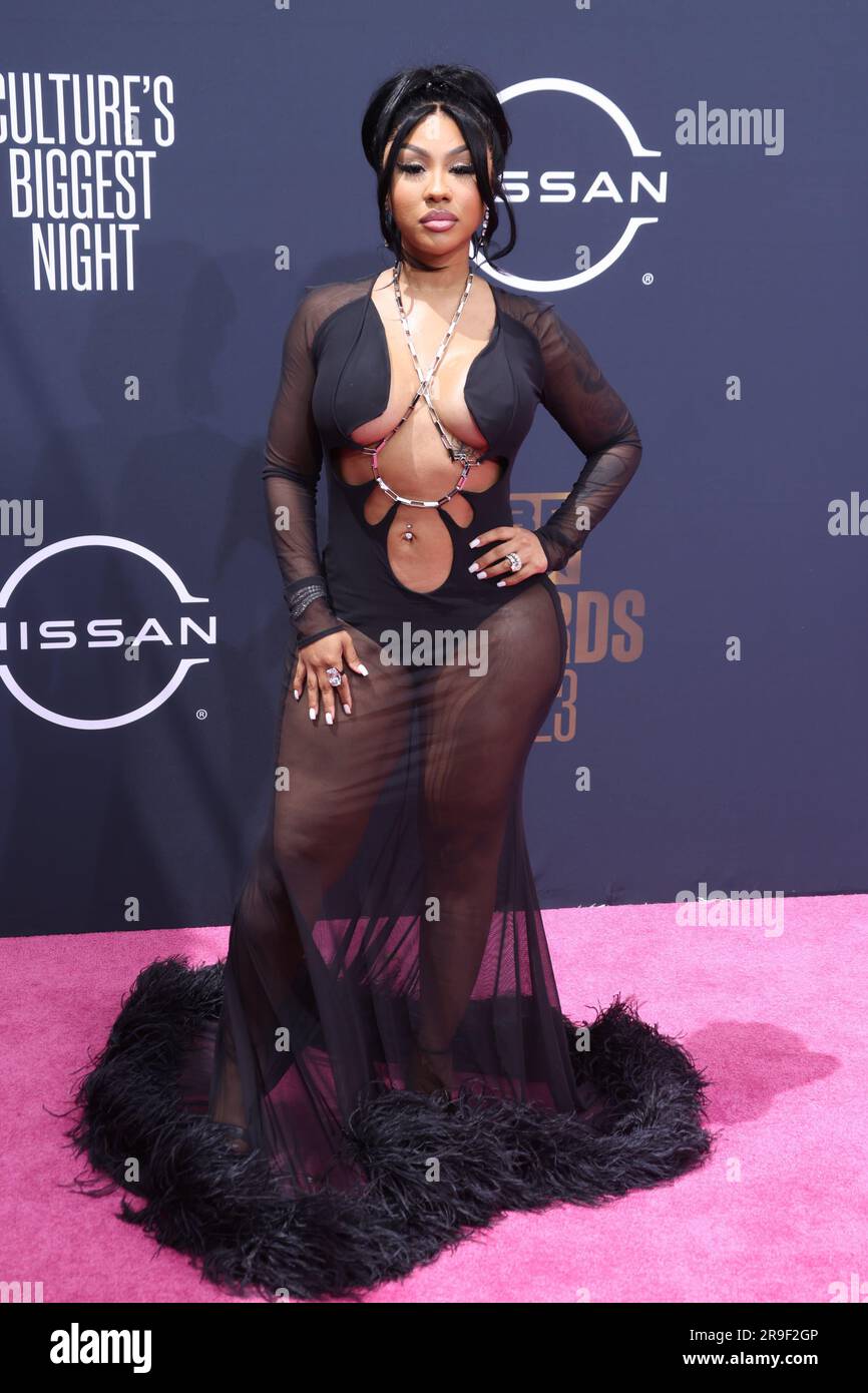 Los Angeles, Californie. 25/06/2023, Ari Fletcher au BET Awards 2023 qui a eu lieu au Microsoft Theatre dimanche, 25 juin 2023, à Los Angeles, Californie. (Photo par crash/imageSPACE) Banque D'Images