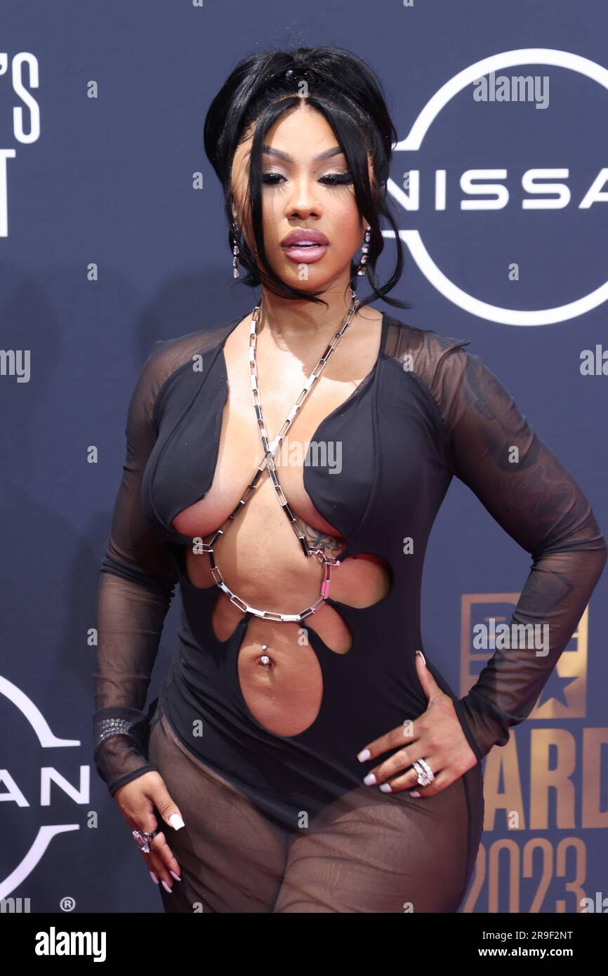 Los Angeles, Californie. 25/06/2023, Ari Fletcher au BET Awards 2023 qui a eu lieu au Microsoft Theatre dimanche, 25 juin 2023, à Los Angeles, Californie. (Photo par crash/imageSPACE) Credit: Imagespace/Alamy Live News Banque D'Images