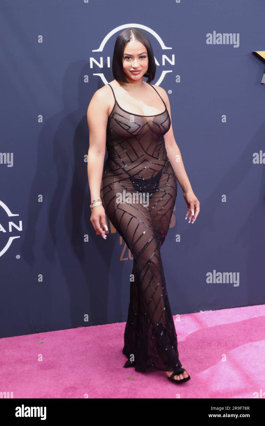 Los Angeles, Californie. 25/06/2023, Tori Brixx aux BET Awards 2023 qui se tiennent au Microsoft Theatre, dimanche, 25 juin 2023, à Los Angeles, Californie. (Photo par crash/imageSPACE) Credit: Imagespace/Alamy Live News Banque D'Images