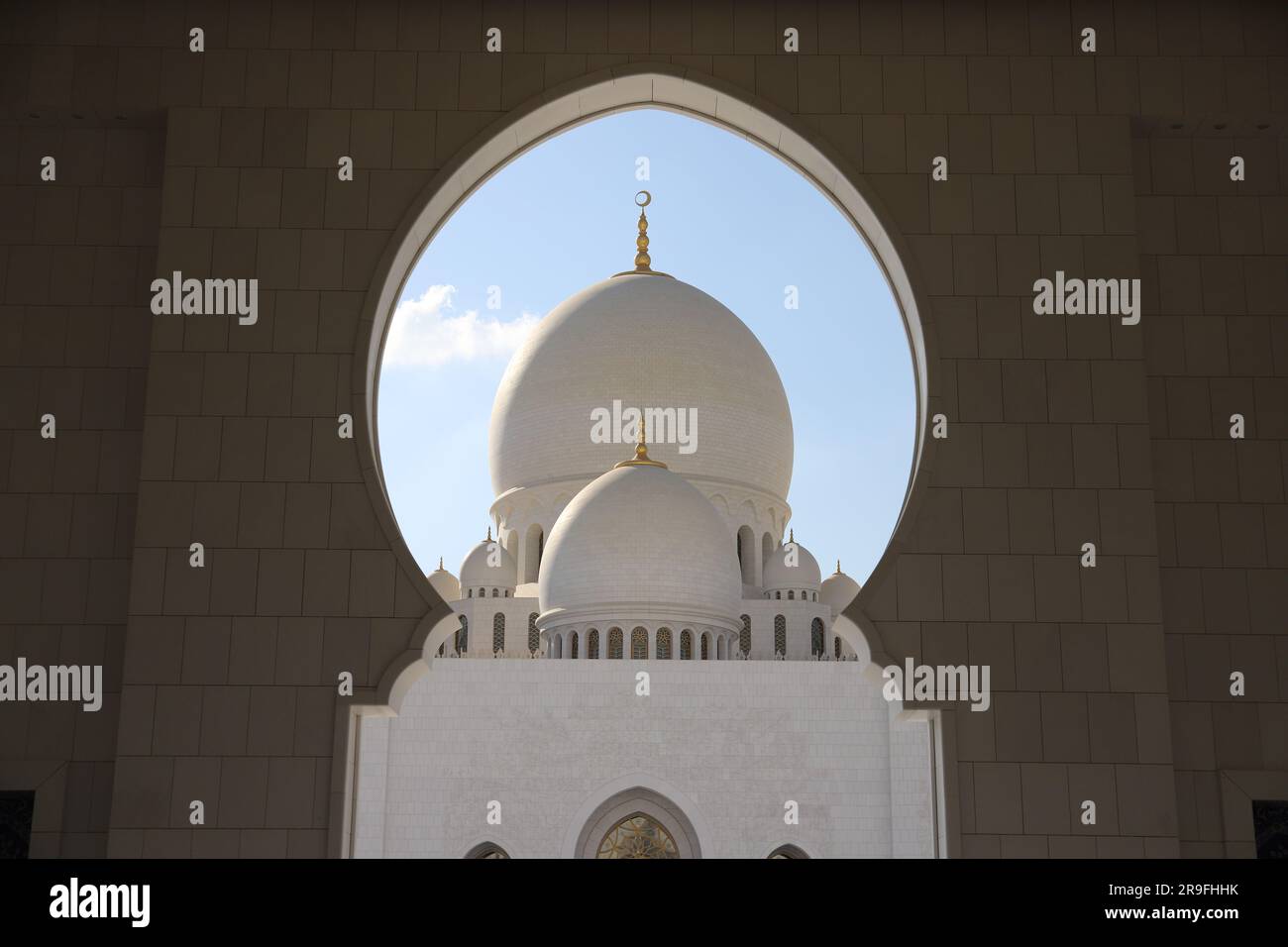 Abu Dhabi - Émirats arabes Unis Banque D'Images