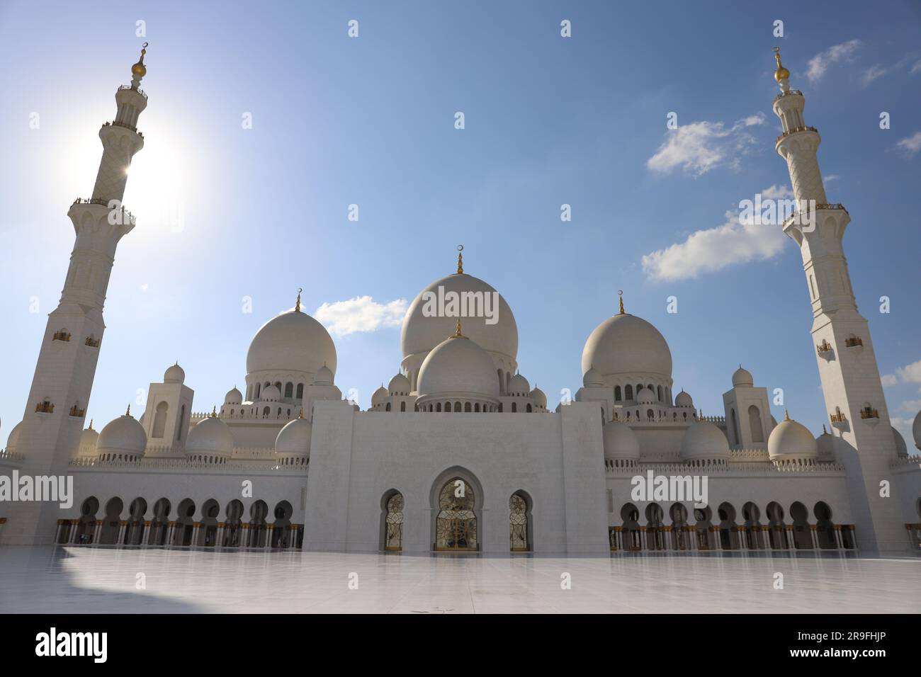 Abu Dhabi - Émirats arabes Unis Banque D'Images