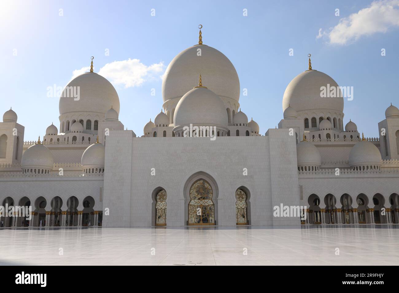Abu Dhabi - Émirats arabes Unis Banque D'Images
