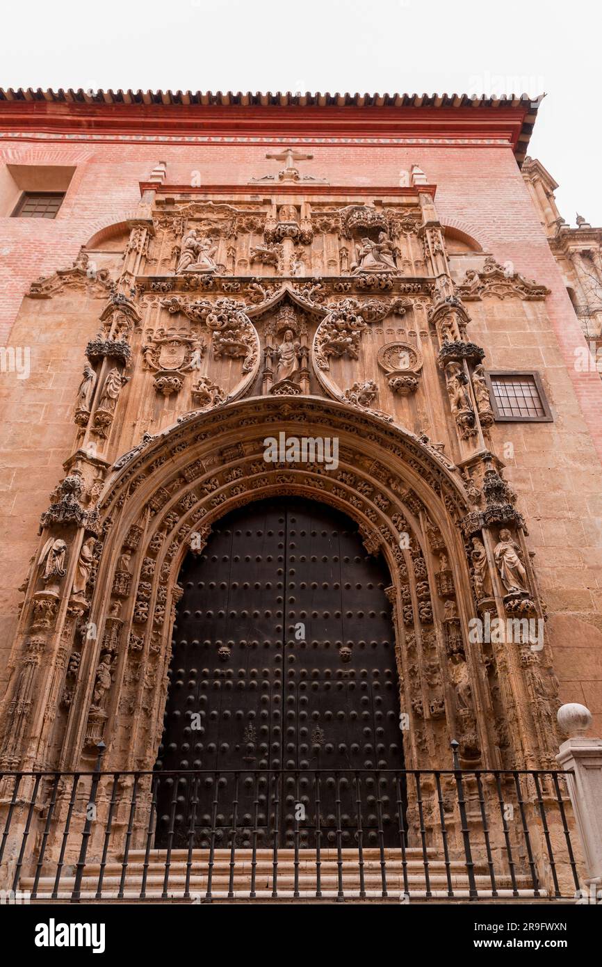 La cathédrale de Malaga est une église catholique romaine à Malaga, Andalousie, sud de l'Espagne. Architecture de style Renaissance avec détails baroques. Banque D'Images La cathédrale de Malaga est une église catholique romaine à Malaga, Andalousie, sud de l'Espagne. Architecture de style Renaissance avec détails baroques. Banque D'Images