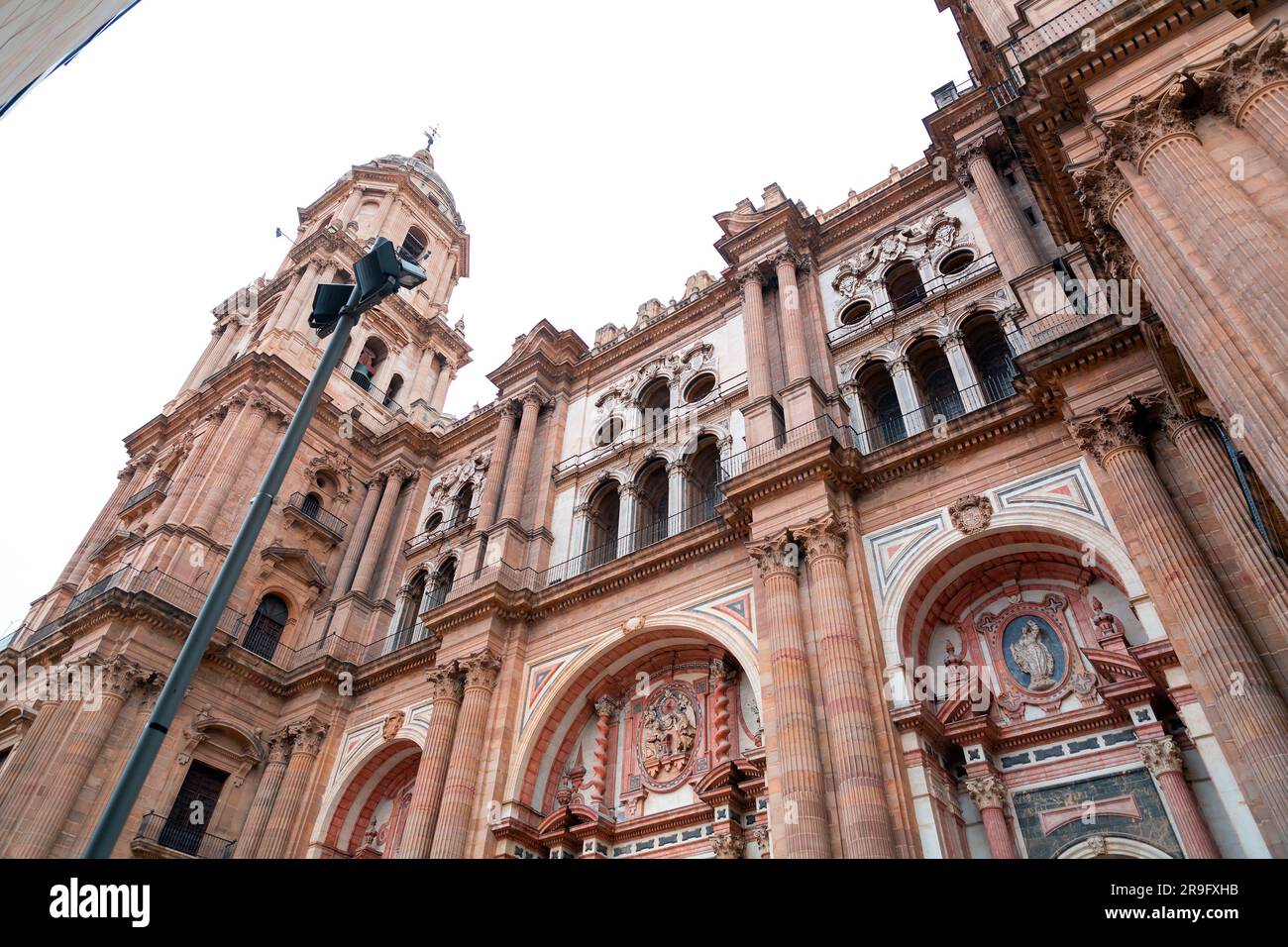 La cathédrale de Malaga est une église catholique romaine à Malaga, Andalousie, sud de l'Espagne. Architecture de style Renaissance avec détails baroques. Banque D'Images La cathédrale de Malaga est une église catholique romaine à Malaga, Andalousie, sud de l'Espagne. Architecture de style Renaissance avec détails baroques. Banque D'Images