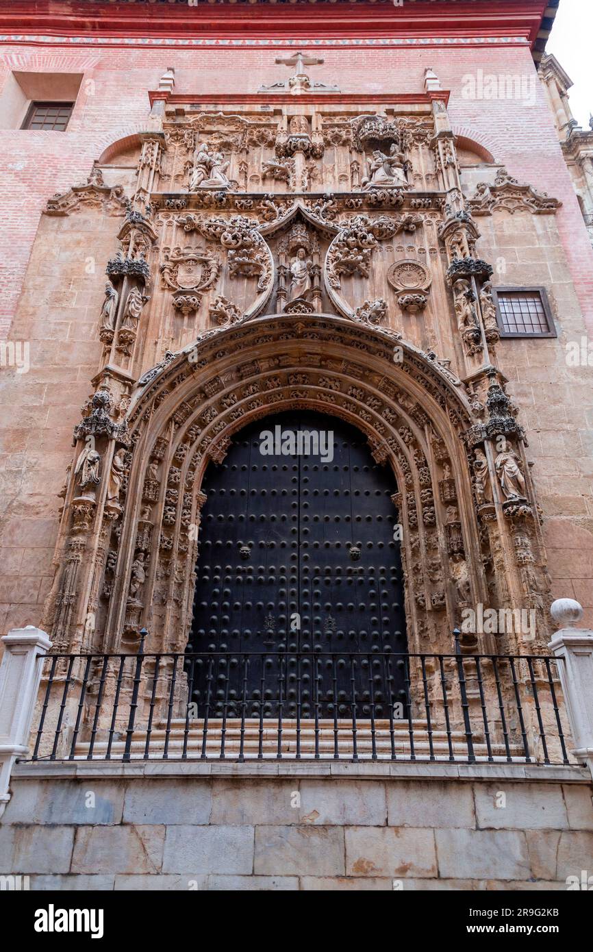La cathédrale de Malaga est une église catholique romaine à Malaga, Andalousie, sud de l'Espagne. Architecture de style Renaissance avec détails baroques. Banque D'Images La cathédrale de Malaga est une église catholique romaine à Malaga, Andalousie, sud de l'Espagne. Architecture de style Renaissance avec détails baroques. Banque D'Images