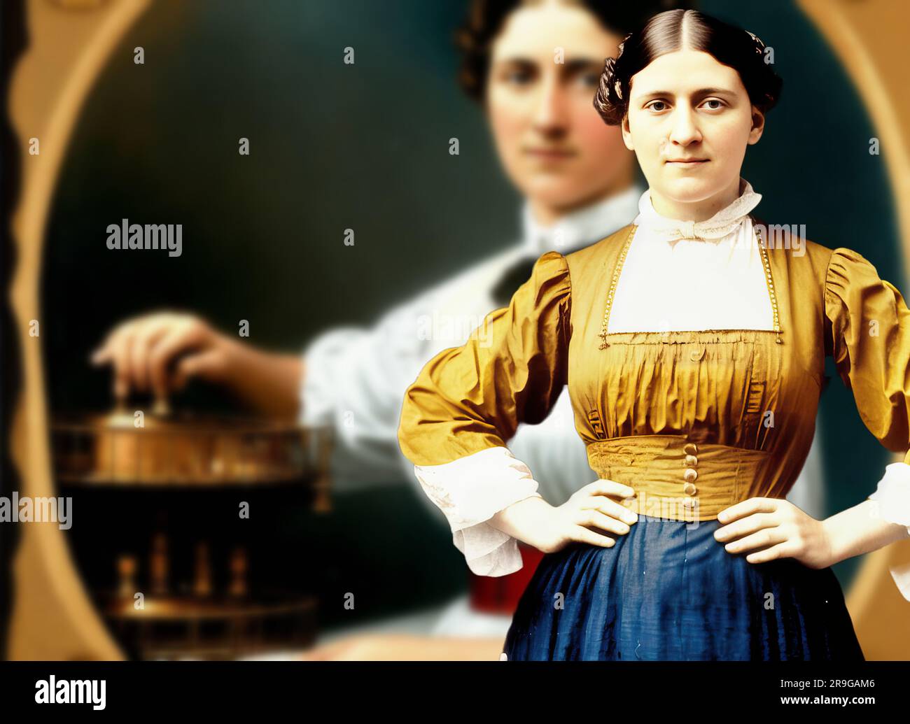 Josephine Cochrane est un inventeur américain, inventa le premier lave