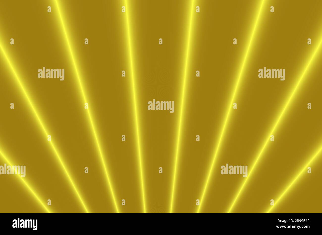 Fond doré Spotlight, ramp lumières fond lumineux pour poster élément de design Holiday illustration vectorielle Illustration de Vecteur