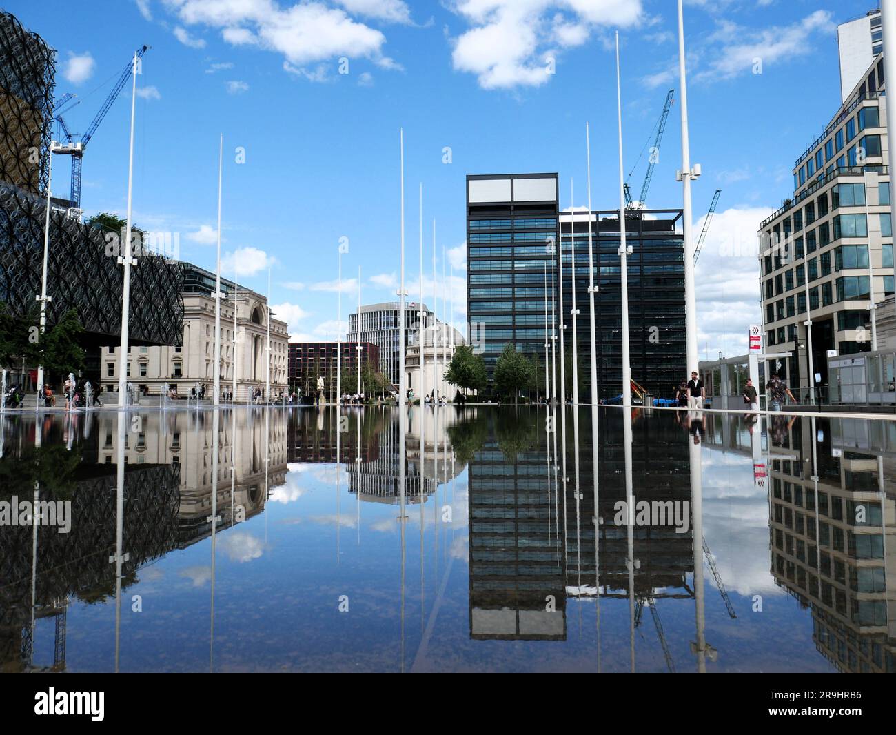 #Bigcity, en visite à Birmingham au Royaume-Uni, Banque D'Images