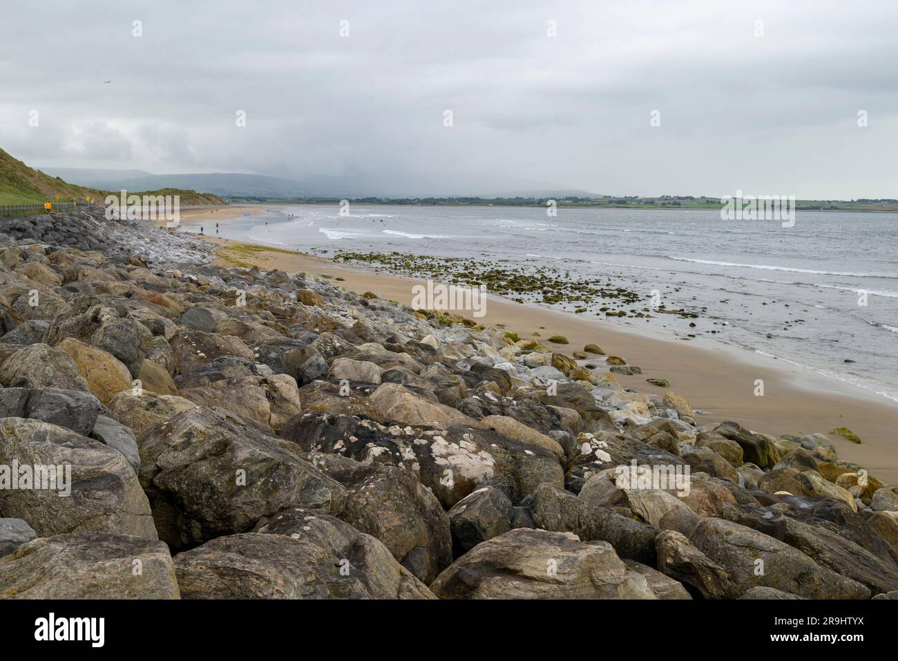 Strandhill Beach, comté de Sligo, Irlande Banque D'Images