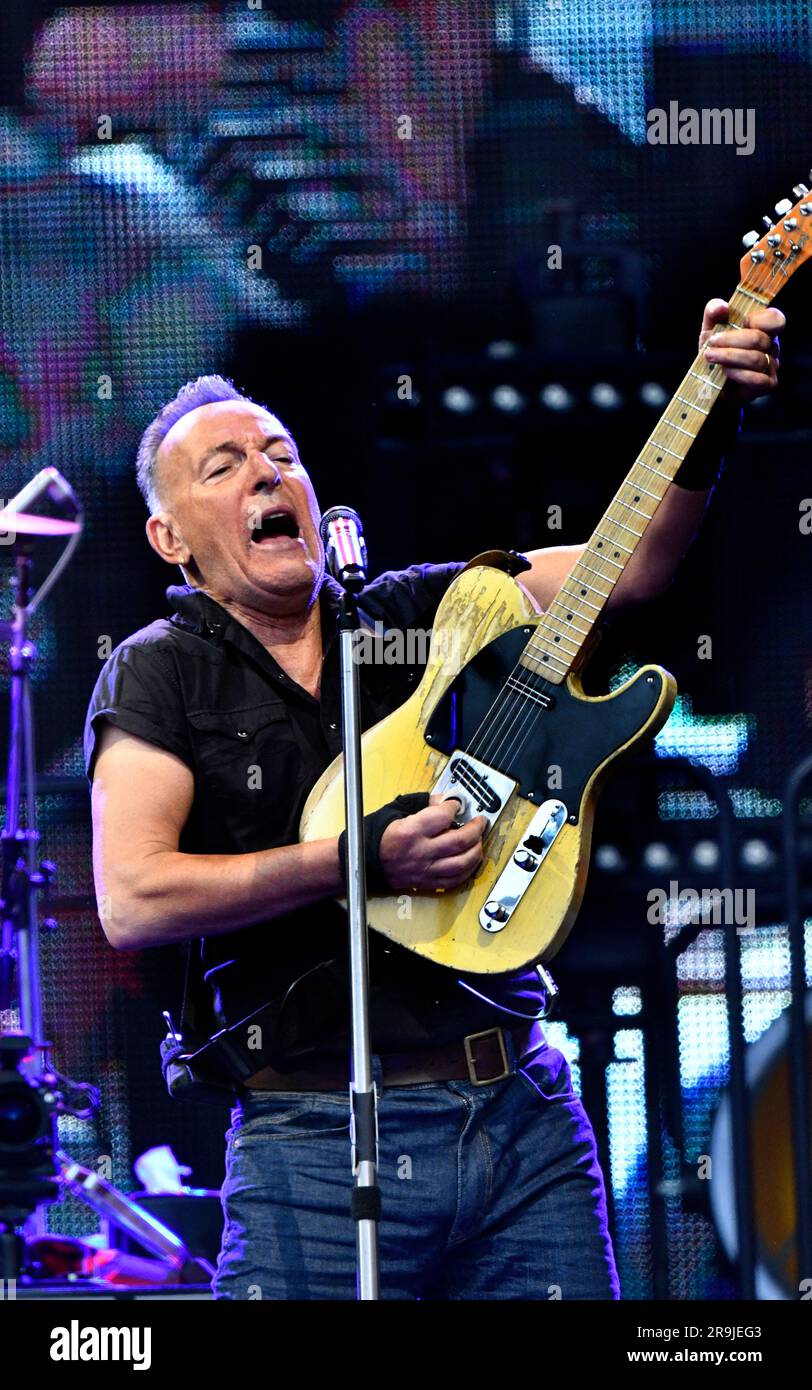 GOTHENBURG 20230626 Bruce Springsteen lors de son deuxième concert en