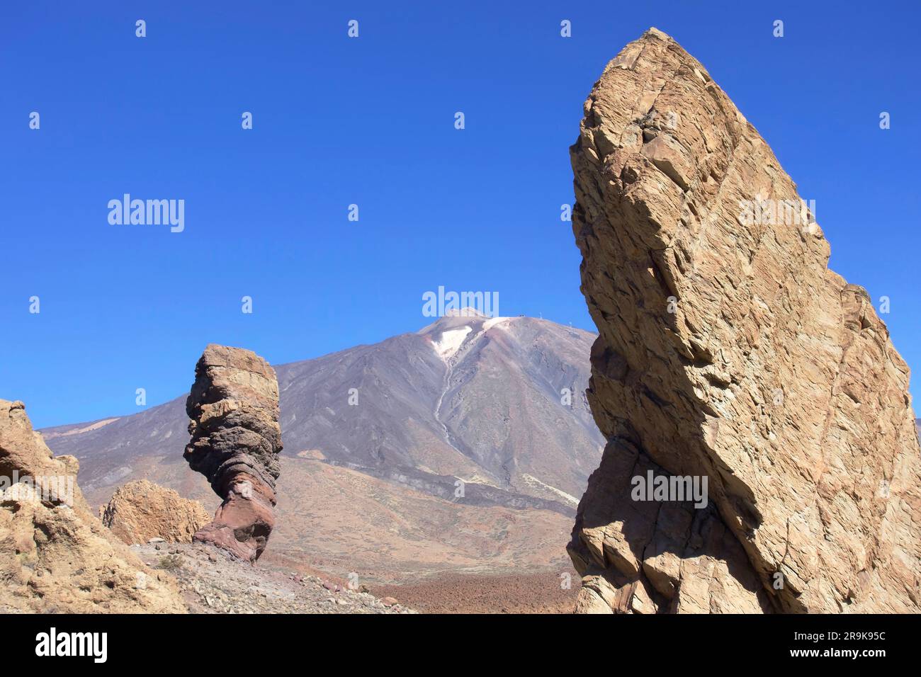 Volcan du Teide dans les îles Canaries, Espagne Banque D'Images