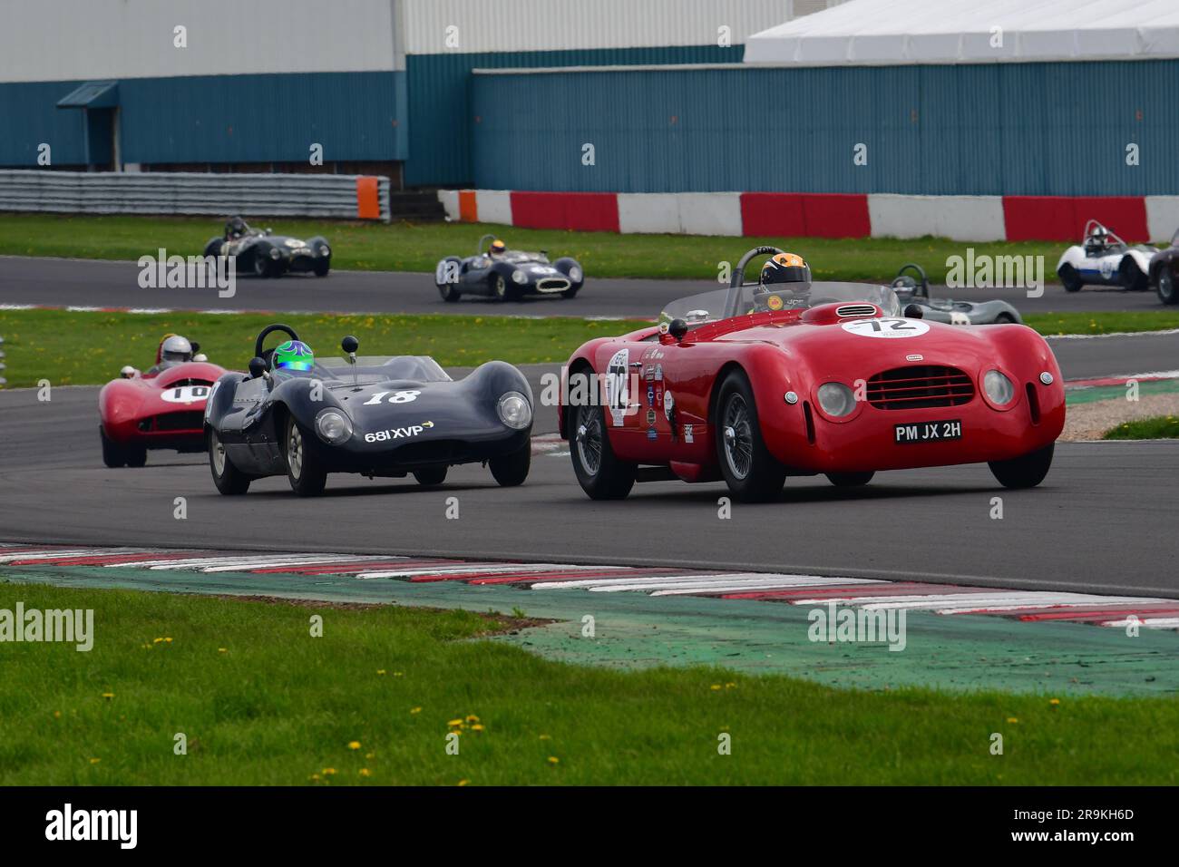 Andy Newall, Erich Stahler, Allard J2X le Mans, MRL RAC Woodcote Trophée et Stirling Moss Trophée pour les voitures de sport pré-'56 et pré-'61, un exploit d'une heure Banque D'Images