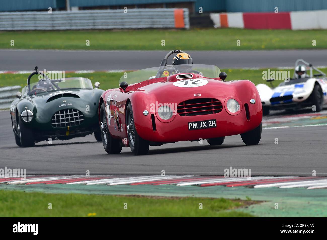 Andy Newall, Erich Stahler, Allard J2X le Mans, Rick Willmott, Joe Willmott, Jaguar XK140 Gomm Special, MRL RAC Woodcote Trophy et Stirling Moss Trophy Banque D'Images