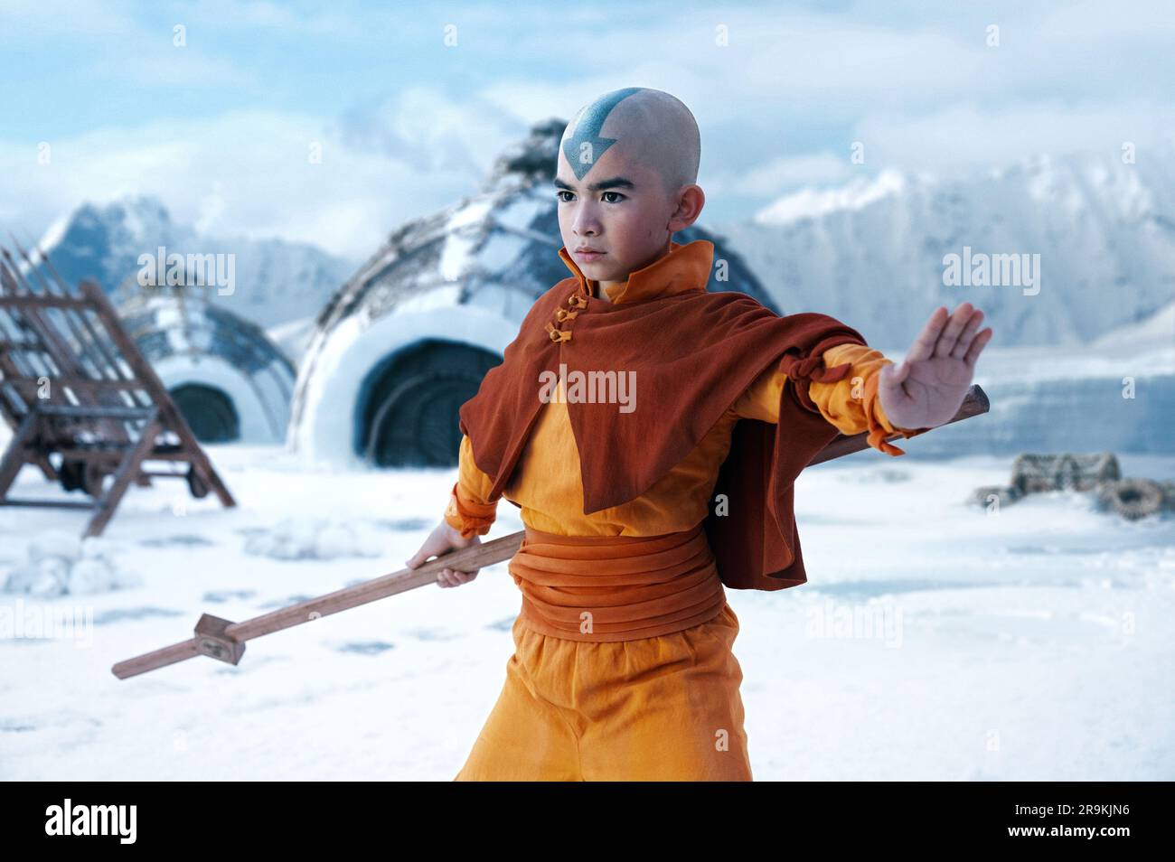 Avatar : le dernier Airbender Gordon Cormier Banque D'Images