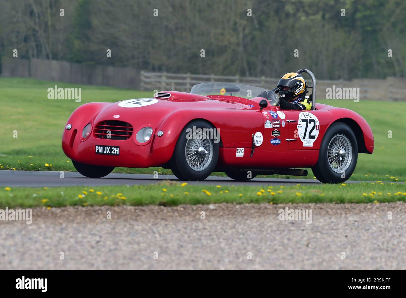 Andy Newall, Erich Stahler, Allard J2X le Mans, MRL RAC Woodcote Trophée et Stirling Moss Trophée pour les voitures de sport pré-'56 et pré-'61, un exploit d'une heure Banque D'Images
