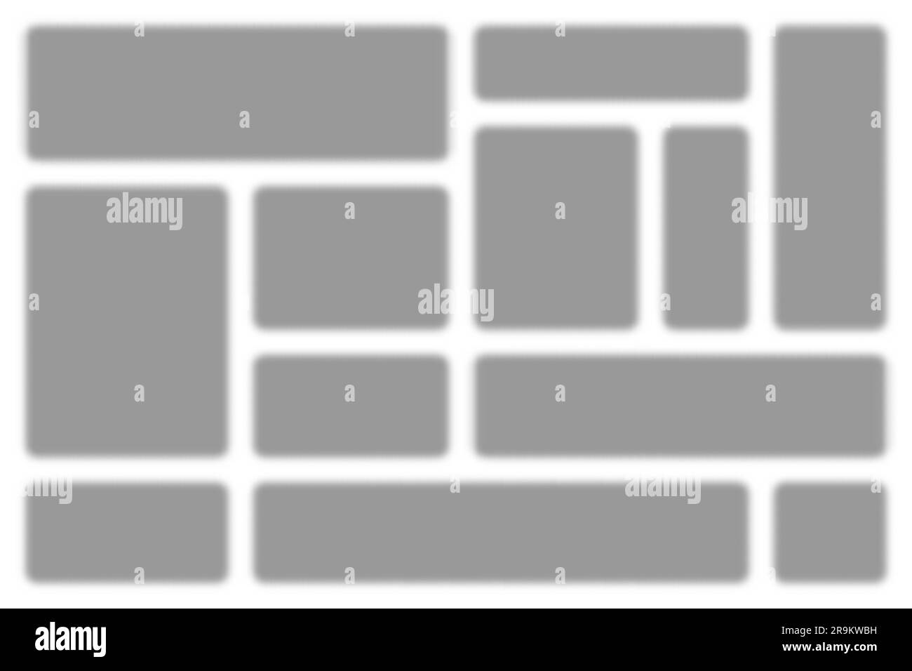 Collection d'ombres rectangulaires réalistes. Séparateurs de page carrés transparents. Éléments de conception. Cadre, modèle de bordure. Illustration vectorielle Illustration de Vecteur