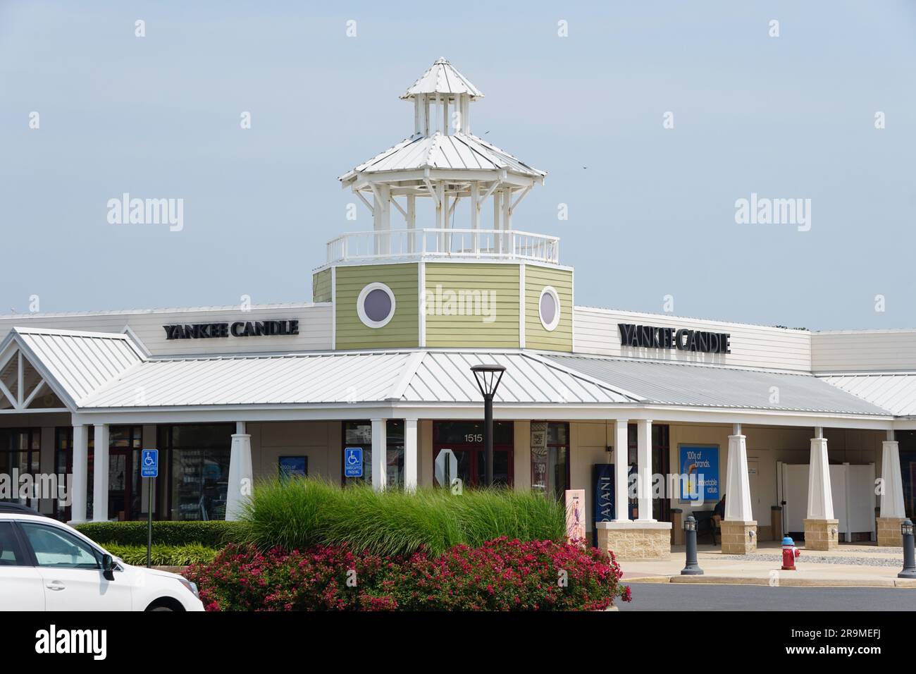 Plage de Rehoboth, Delaware, États-Unis - 18 juin 2023 - la vue dégagée de la bougie Yankee Banque D'Images