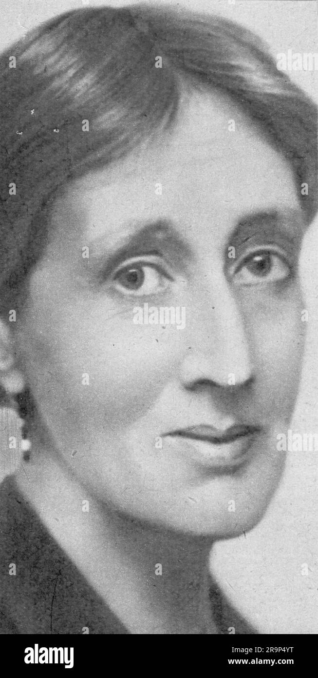 Woolf, Virginie, 25.1.1882 - 28,3.1941, auteur britannique et critique littéraire, 1920s, DROITS-SUPPLÉMENTAIRES-AUTORISATION-INFO-NON-DISPONIBLE Banque D'Images