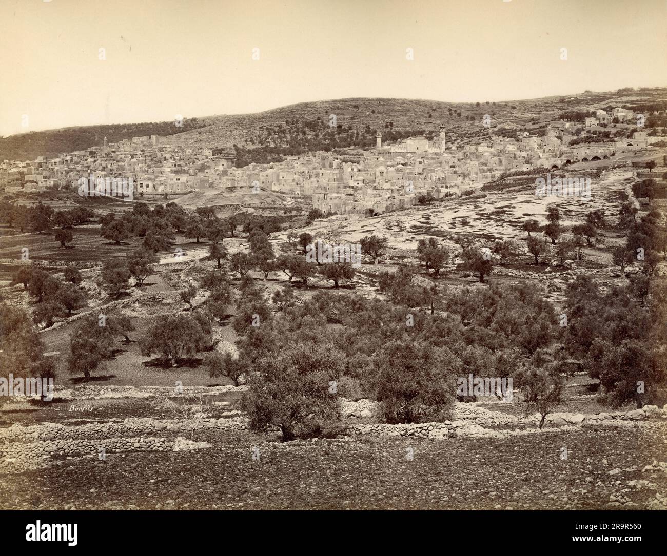 Scènes en Égypte et en Terre Sainte à la fin du 18th siècle. Banque D'Images